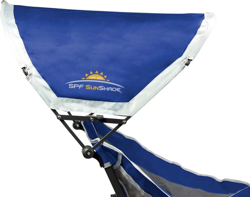 GCI Outdoor Pod Rocker Outdoor Rocking Chair with SunShade Canopy - Image 4